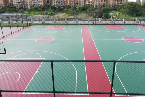 蘇州球場運動塑膠地坪的使用年限