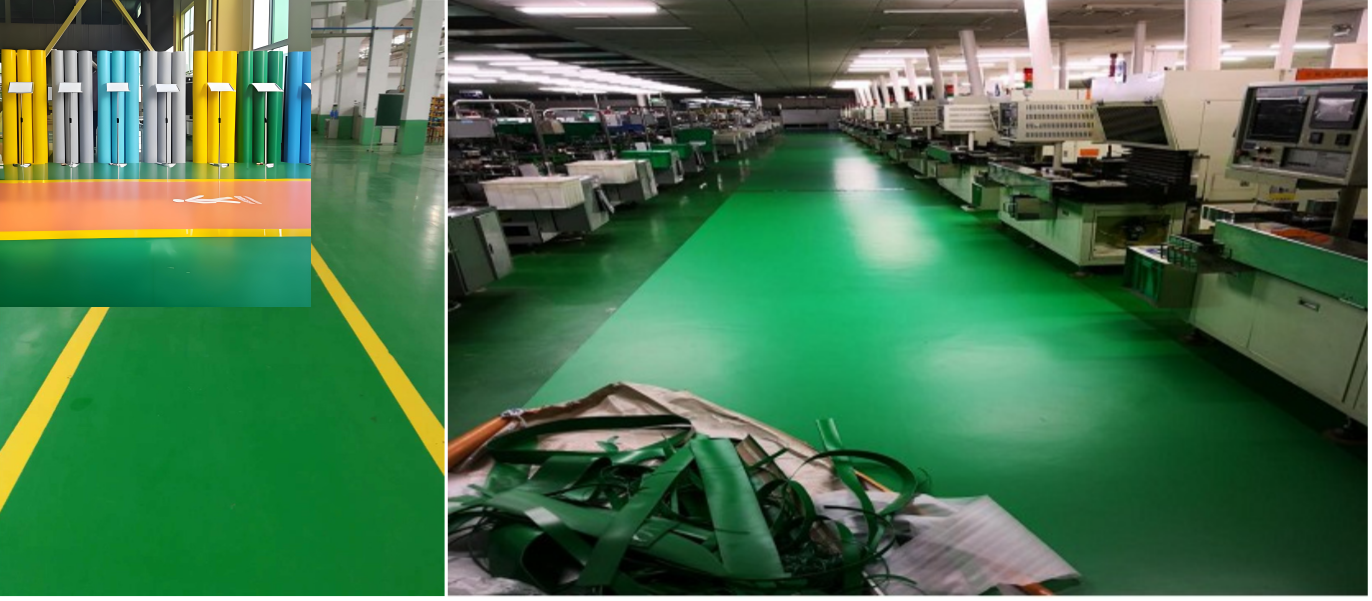 工業地板施工效果